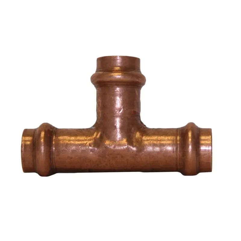 1 In. Cts X 1 In. Dia. Cts/press Copper Tee - Lead-free Copper Fitting