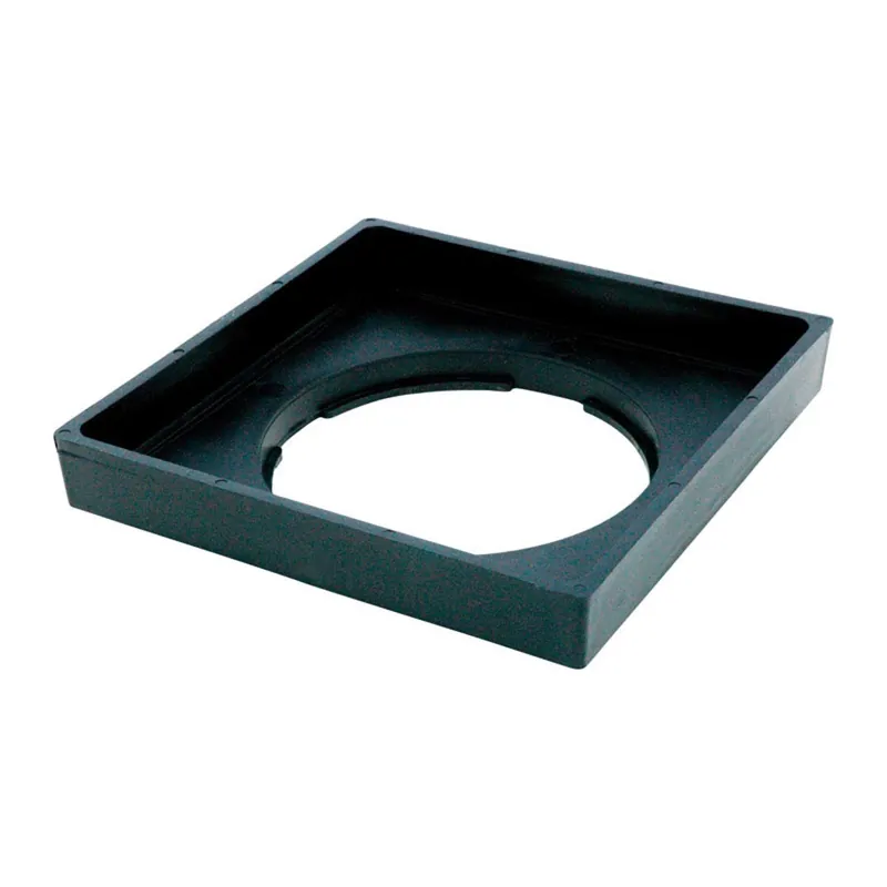9.5 In. W X 2.4 In. D Square Low Profile Drain For Storm Water Management