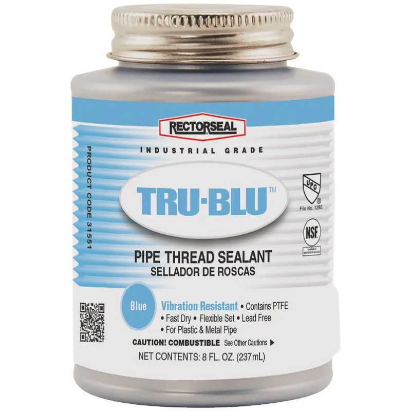 Tru-Blu Pipe Thread Sealant, 8-oz.
