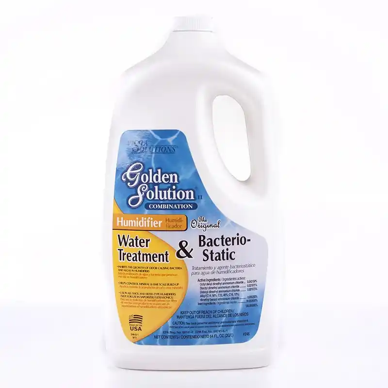 Golden Solutions Bacteriostatic Humidifier Water Treatment, 64 Oz.