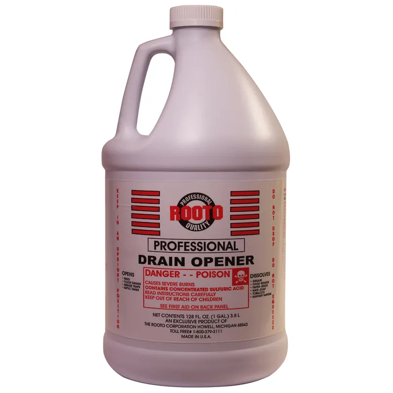 Rooto Professional Liquid Drain Opener 1 Gal