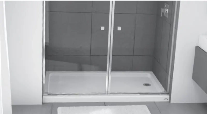 Showercast Plus 4 In. H X 32 In. W X 60 In. L White Shower Base With Right Drain