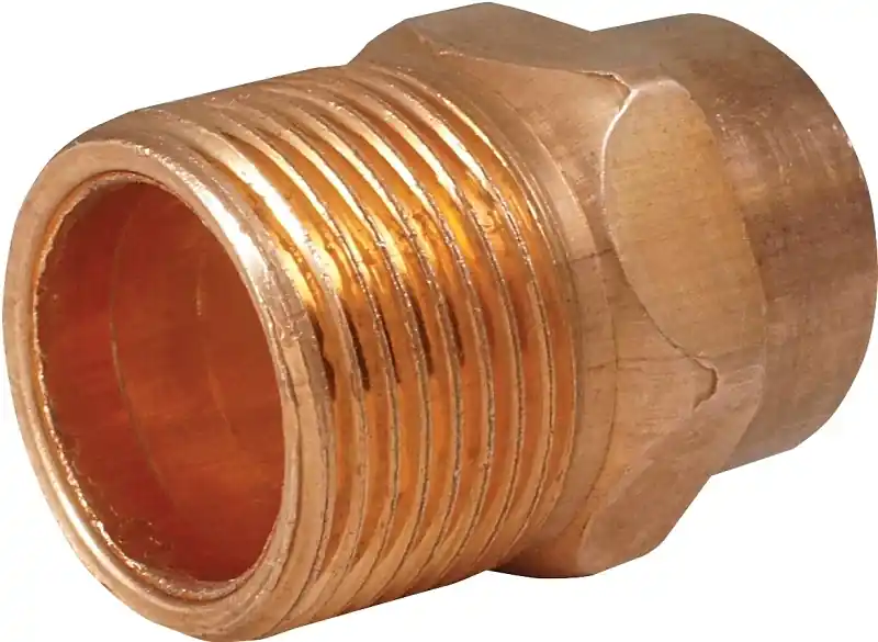 2 In. Diameter Copper To Mip Copper Pipe Adapter - Model 30378