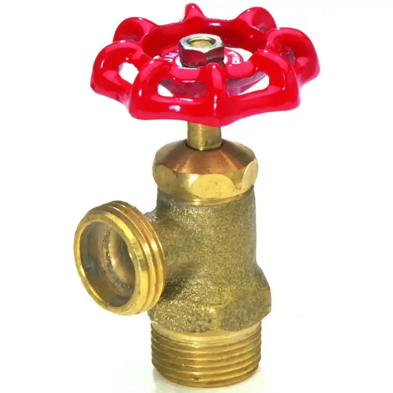 Jmf Brass Boiler Drain Valve - Durable, Reliable, 1/2 Inch Connection