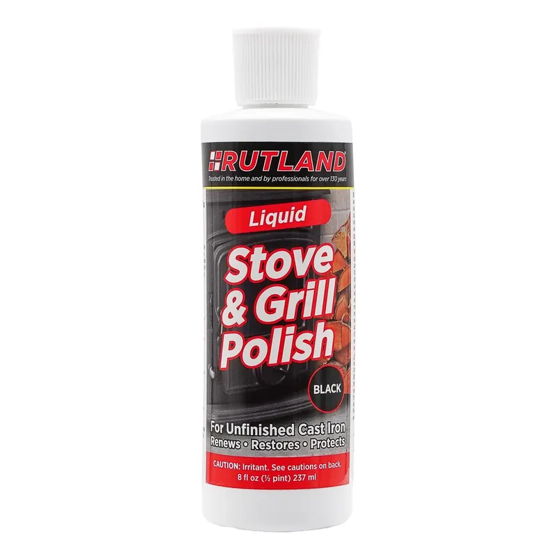 8 Oz Liquid Stove And Grill Polish For Cast Iron - Model 72