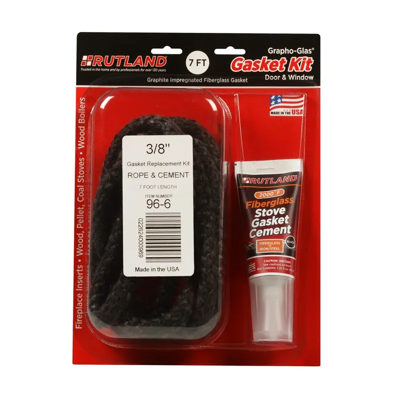 Grapho-glas Cement/fiberglass Rope Gasket Kit 3/8 In. X 7 Ft.