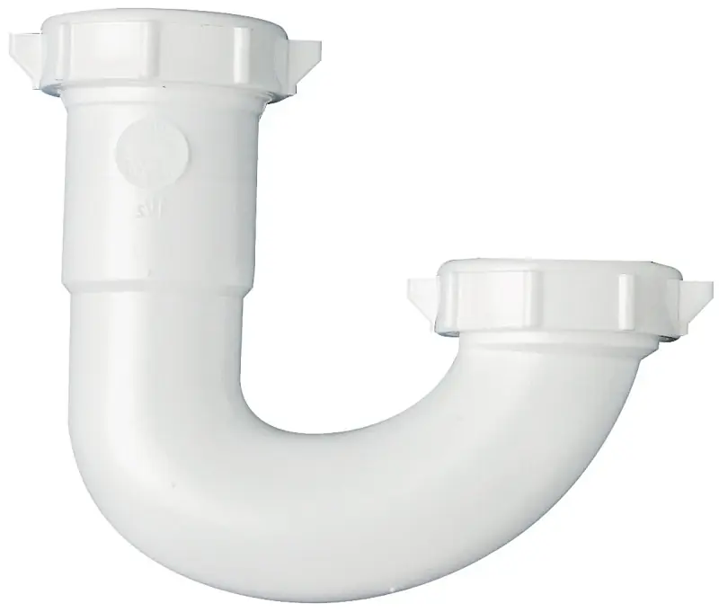 1-1/2 In. Diameter Plastic J-bend For Utility Sink, Model Pp66-1w