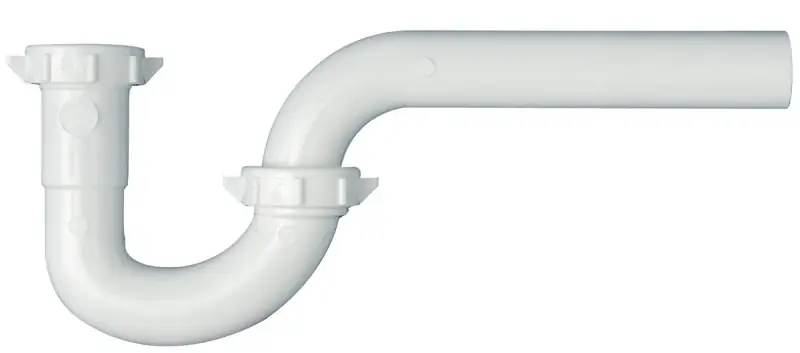 1-1/4 In. Plastic P-trap For Bathroom And Kitchen Sinks