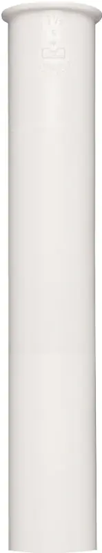 Pp906w Sink Tailpiece, 1-1/2 In Diameter, 12 In Length, Pvc, White
