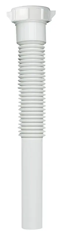 Pp812-5 Flex N Fix Extension Tube, 1-1/4 In Diameter, 9 In Length, White