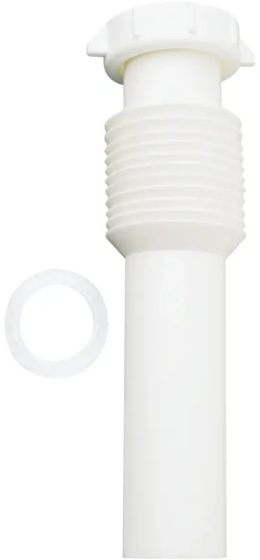 Pp812-1 Flex N Fix Sink Tailpiece, 1-1/2 In Diameter, 12 In Length, Plastic