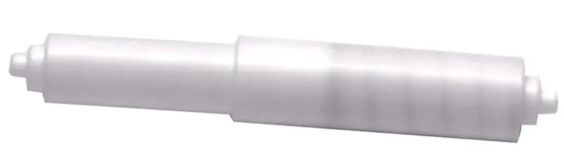 White Toilet Paper Holder Rod, Model 9d00088648, Durable Plastic Design