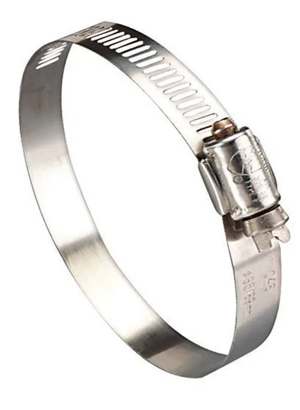 Hy Gear 1/2 In To 1-1/4 In. Sae 12 Stainless Steel Marine Hose Clamp