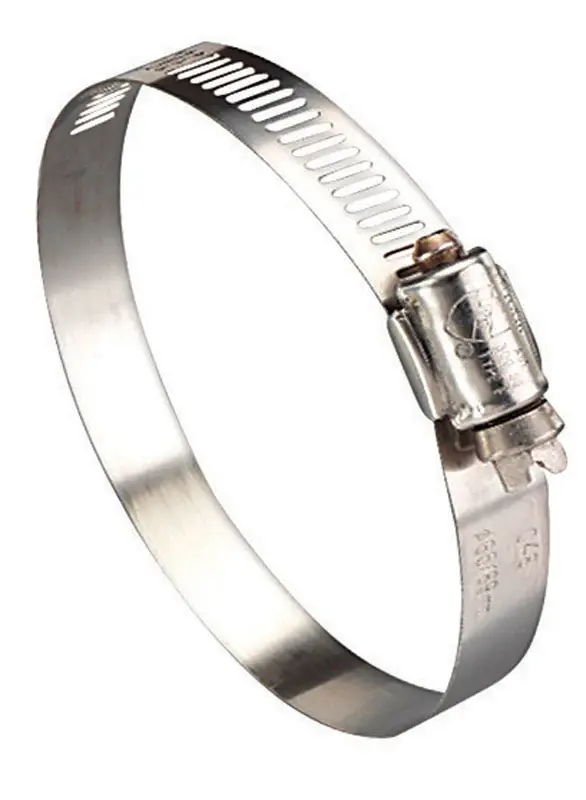 Hy Gear 11/16 In To 1-1/2 In. Sae 16 Stainless Steel Marine Hose Clamp
