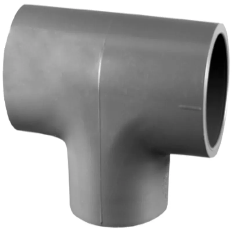Charlotte Pipe Schedule 80 3/4 In. Slip X 3/4 In. D Slip PVC Reducing Tee 1 Pk