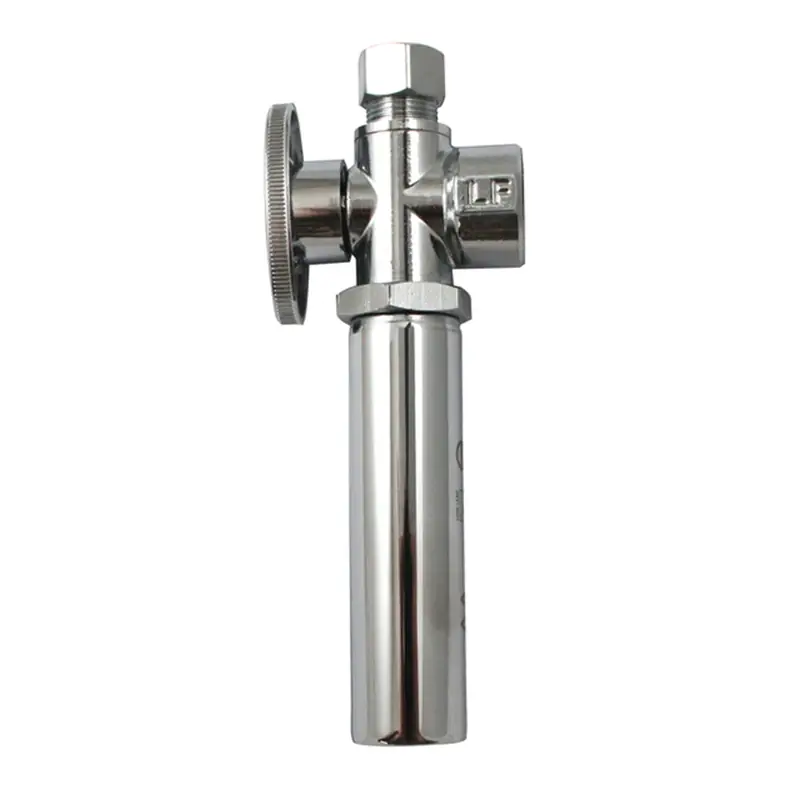 1/2 In. Fip X 3/8 In. Compression Brass Quarter Turn Shut-off Valve