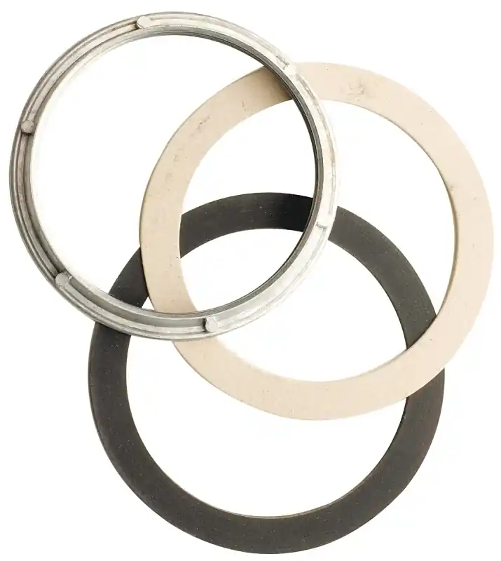 3-1/2 In. Natural Chrome Sink Strainer Locknut With Washers