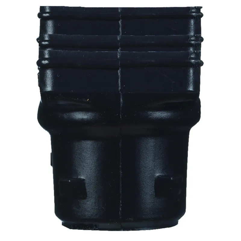Advanced Drainage Systems 3-1/4 In. Barb X 2 In. D Barb Polyethylene 4 In. Downspout Adapter 1 Pk