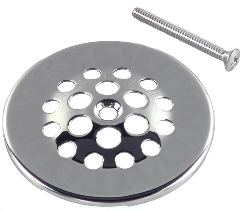 2-7/8 In. Chrome Steel Shower Drain Strainer - Model 9d00088926