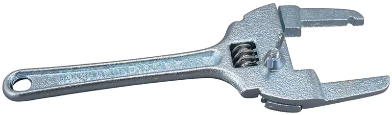 Adjustable Locknut Wrench 5-1/2 In. Model Pp840-6 For Plumbing Tasks