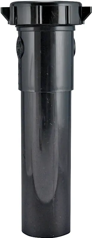 1-1/2 In. X 6 In. Black Plastic Slip-joint Extension Tube Pp55-2b