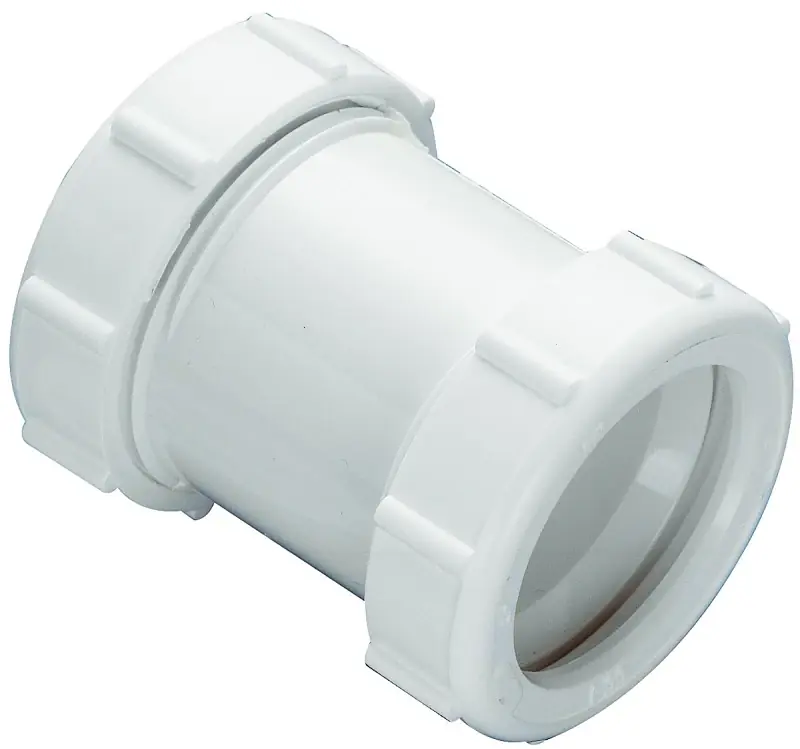 1.5 Inch Plastic Straight Extension Coupling Pp55-4w For Sink Drain