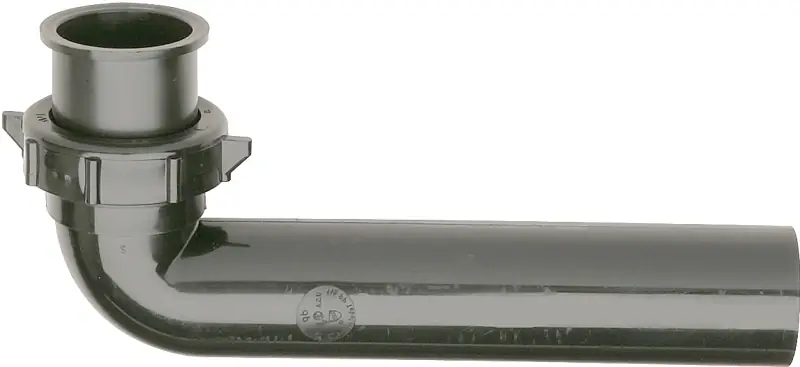 1-1/2 In. X 7 In. Black Plastic Slip Joint Waste Arm - Model Pp66-11b