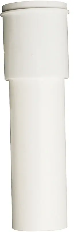 1-1/2 In. Diameter X 12 In. Length Plastic Extension Tube - Model Pp911w