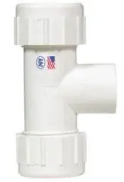 Cpt-1000-t Pvc Compression Tee 1 Inch Threaded Fitting