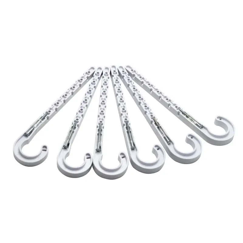 Oatey 3/4 In. To 4 In. In. 4 Ft. White ABS CTS J-Hook