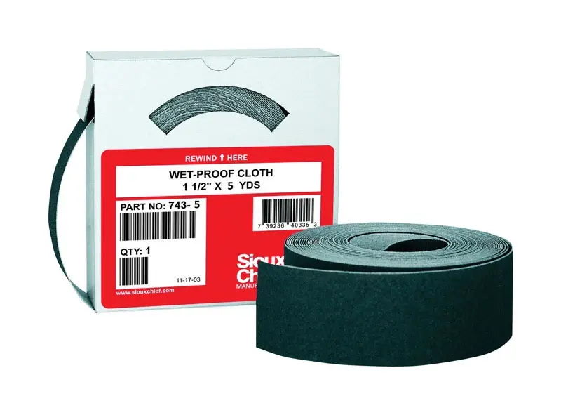 Sioux Chief 180 In. L X 1-1/2 In. W 120 Grit Abrasive Mesh Sandpaper 1 Pk