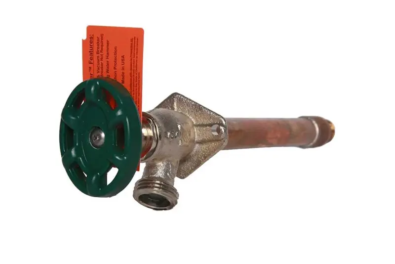1/2 In. Fip X 3/4 In. Mip Anti-siphon Brass Hydrant Model 465-04qtlf