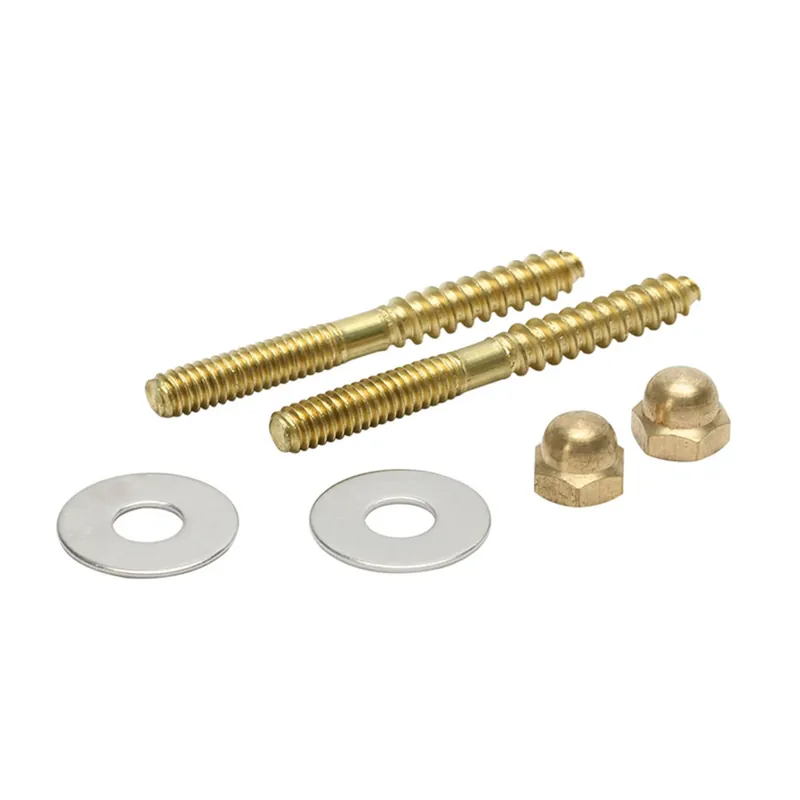 7112 Toilet Bolts Set Assorted Brass 2-1/4 Inch