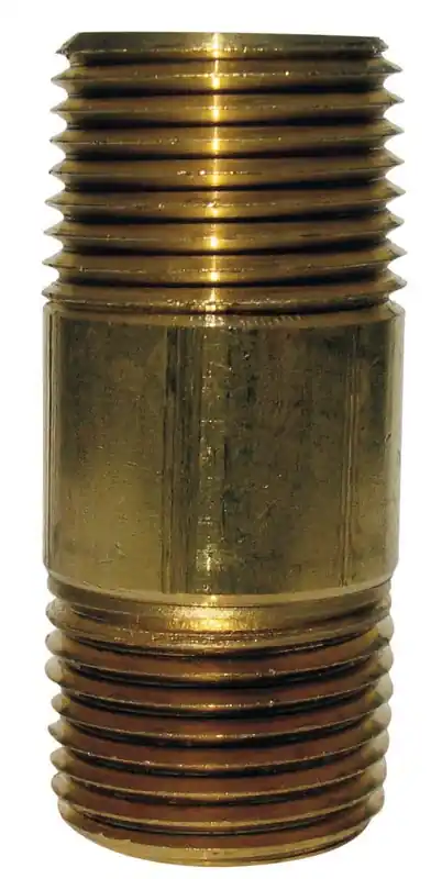 Company 1/8 In. Mpt X 1/8 In. D Mpt Brass Nipple 6 In. Length