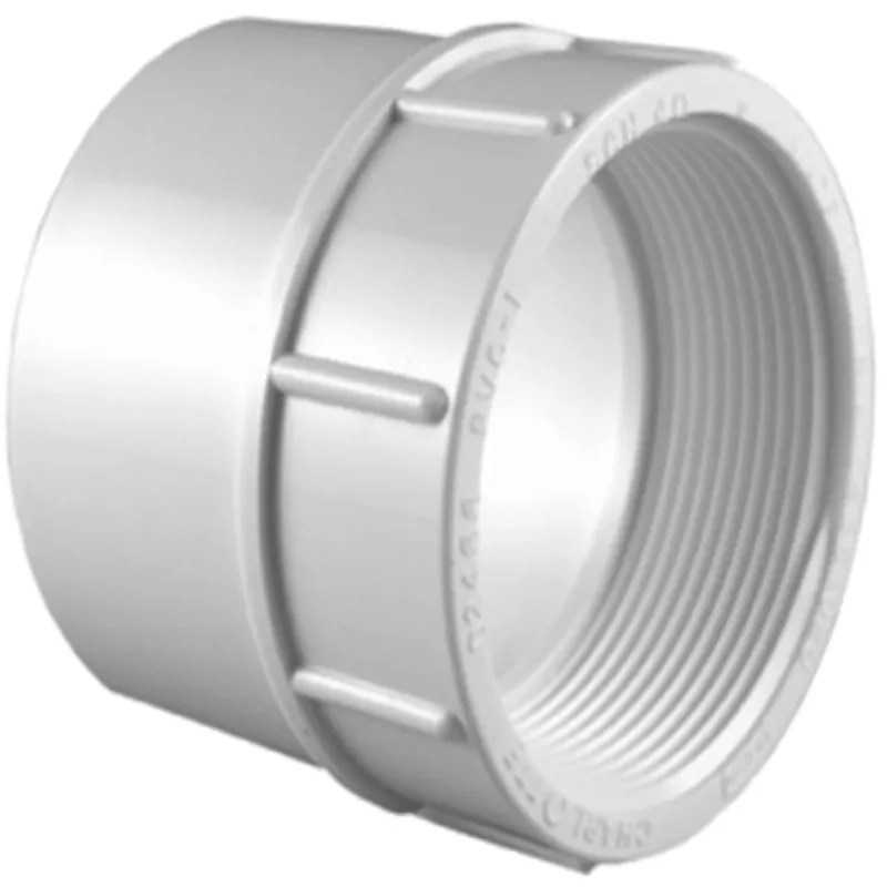 Charlotte Pipe Schedule 40 3/4 In. Slip X 1 In. D FPT PVC Pipe Adapter 1 Pk