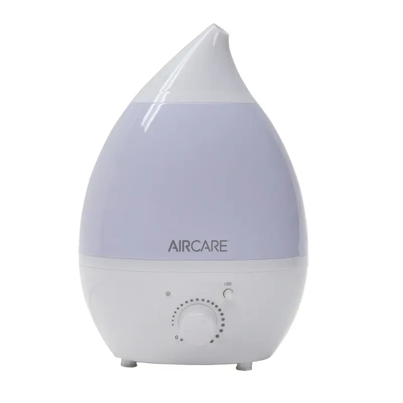 Aurora Ultrasonic Humidifier, Aroma Diffuser + LED Night Light, 750-Sq. Ft. Coverage, 1-Gallon