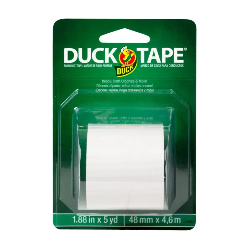 1.88 In. W X 5 Yd L White Solid Duct Tape - Heavy Duty