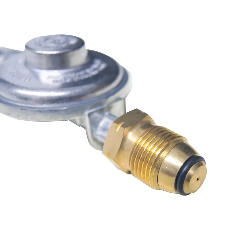 BBQ Grill Low-Pressure Gas Regulator, 11-In.