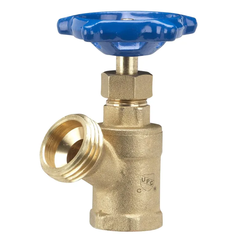 1/2 In. X 3/4 In. Brass Boiler Drain Valve - Heavy-duty Comp X Mht