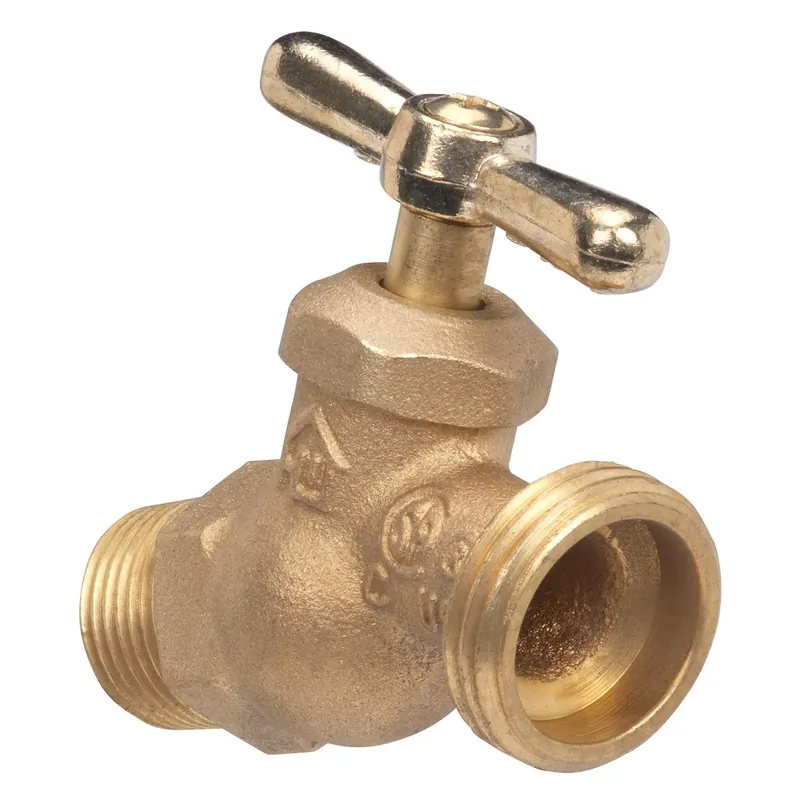 3/4 In. Mip X 3/4 In. Mht Brass No-kink Hose Bibb Vhnstdf4