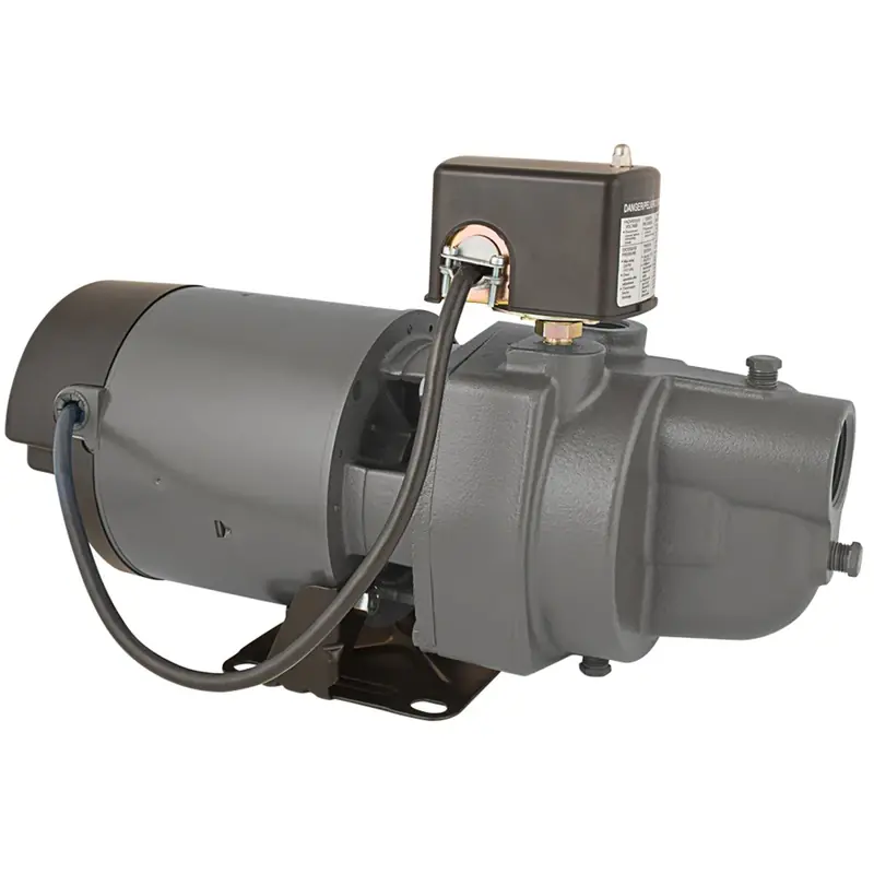 Shallow Well Jet Pump, .5-HP Motor, 678-GPH