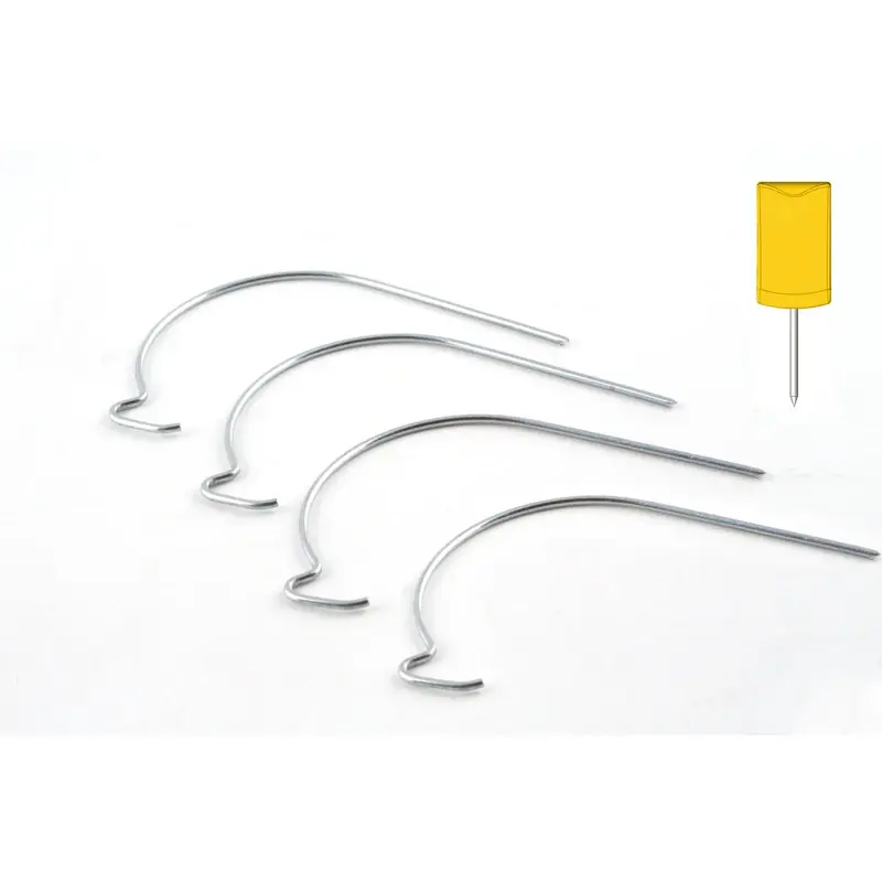 Hangman Silver J-Hooks 30 Lb 4 Pk