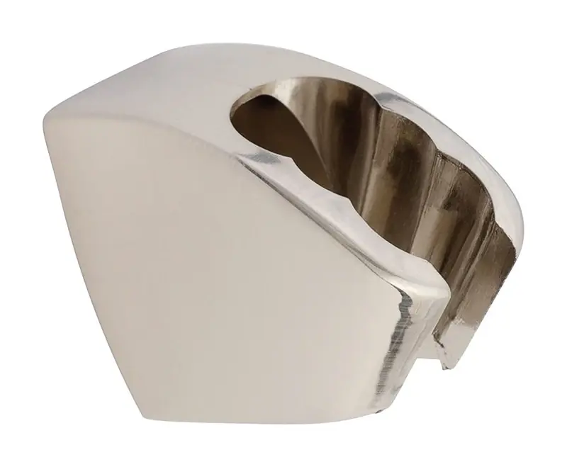 Brushed Nickel Plastic 2 In. Shower Wall Mount Bracket Af217c-n