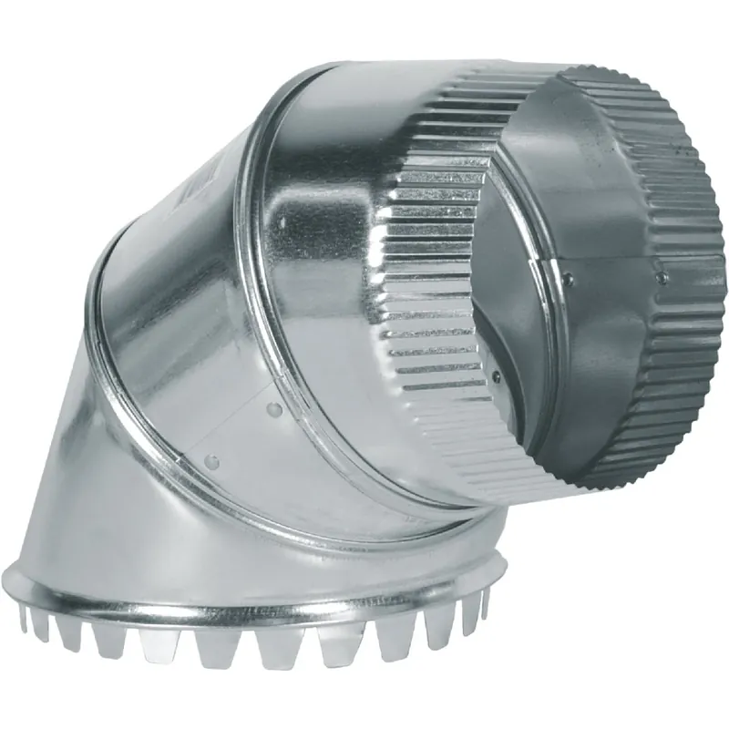 HVAC Adjustable Take-Off, Round-to-Round, Galvanized, 6 In.