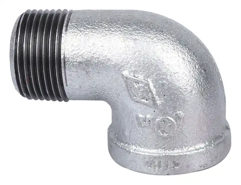 1 Inch Galvanized Malleable Street Elbow 90 Degree Model 6-1g