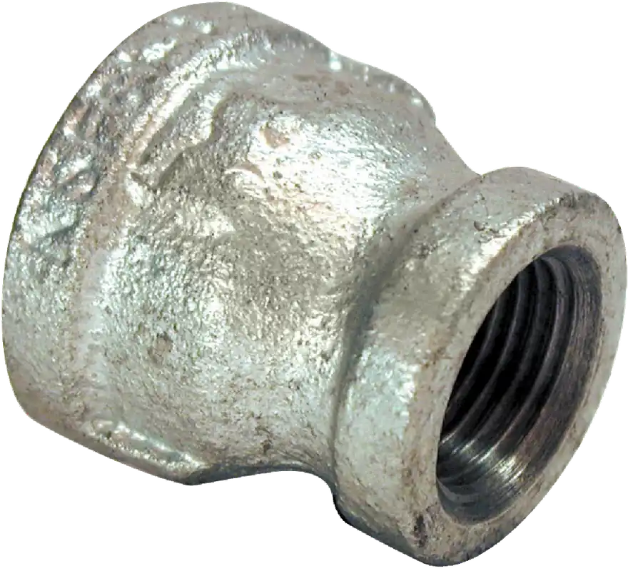 1/2 In. X 3/8 In. Fpt Reducing Galvanized Coupling - Model 511-332bg