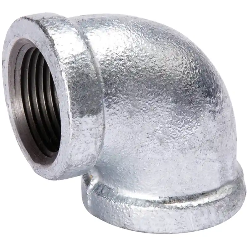 2 In. Galvanized Pipe 90 Degree Elbow