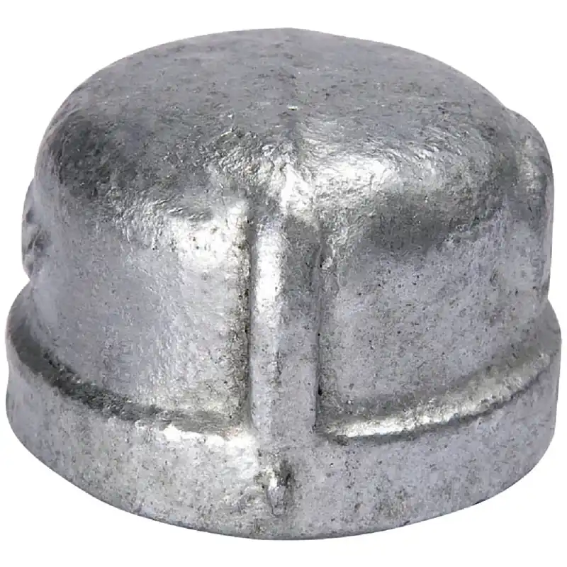 1-1/4 Inch Malleable Iron Galvanized Cap Fitting