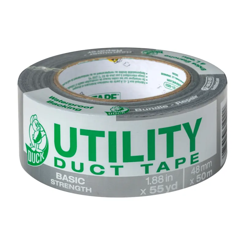 Duct Tape, Utility Grade, 1.88-In. X 55-Yds.