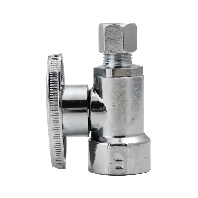 1/2 In. Fip X 1/4 In. Compression Brass Straight Valve Model 2066pclf